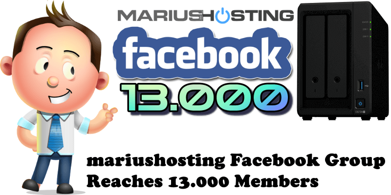 mariushosting Facebook Group Reaches 12.000 Members
