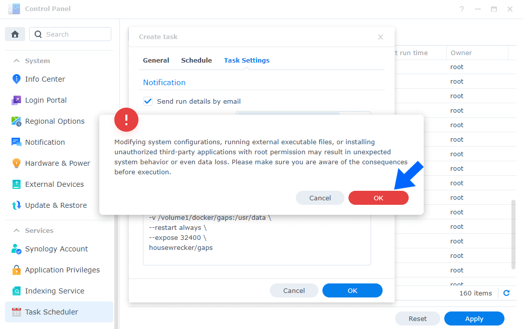 Gaps Synology NAS Set up 4