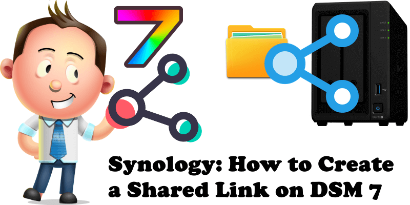 Synology How to Create a Shared Link on DSM 7
