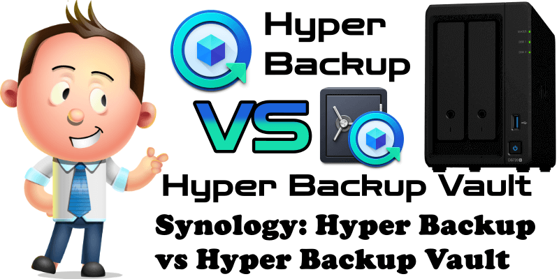 Synology Hyper Backup vs Hyper Backup Vault