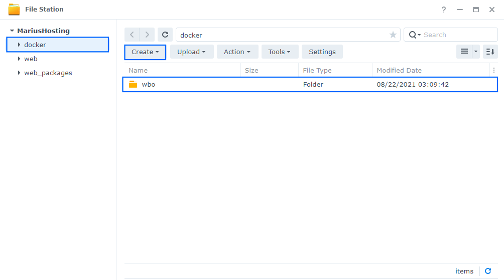 WBO Synology NAS Set up 1