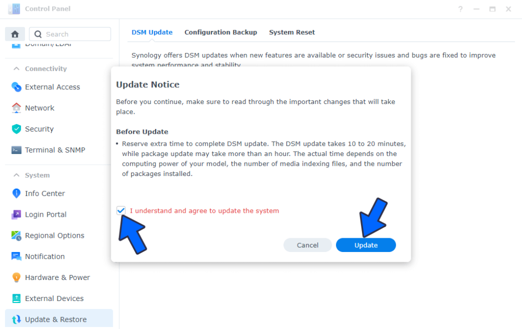 Synology DSM Update Version DSM 7.0.1-42218 – Marius Hosting