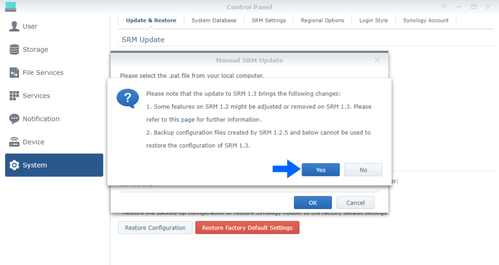 Synology Router: SRM Version 1.2.5-8227-1 – Marius Hosting