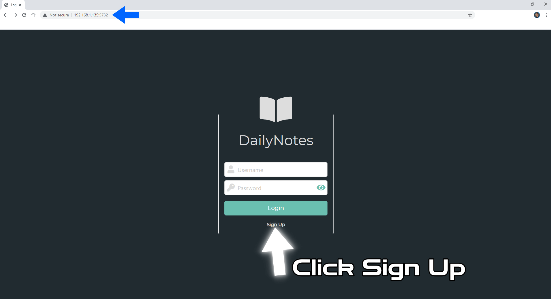 DailyNotes Synology NAS Set up 6