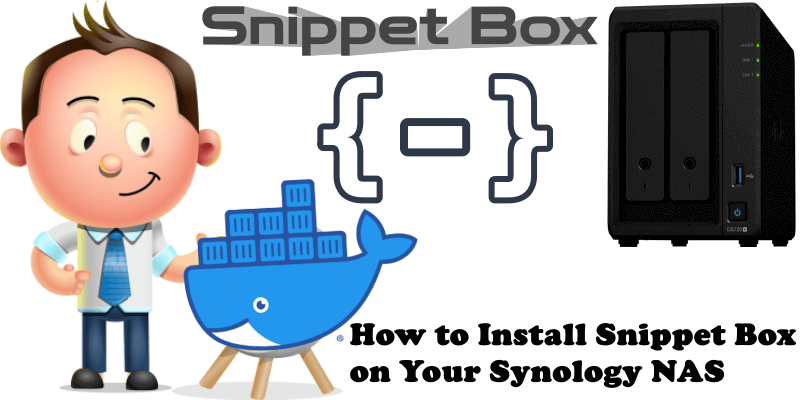 How to Install Snippet Box on Your Synology NAS