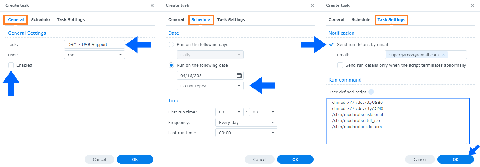 Synology Add USB Support on DSM 7 CC2531 Dongle Zigbee 2