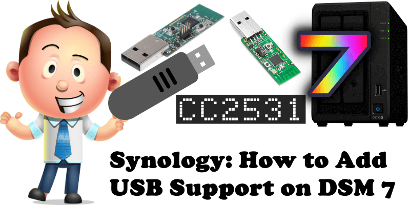 Synology How to Add USB Support on DSM 7