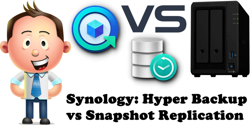 Synology Hyper Backup vs Snapshot Replication