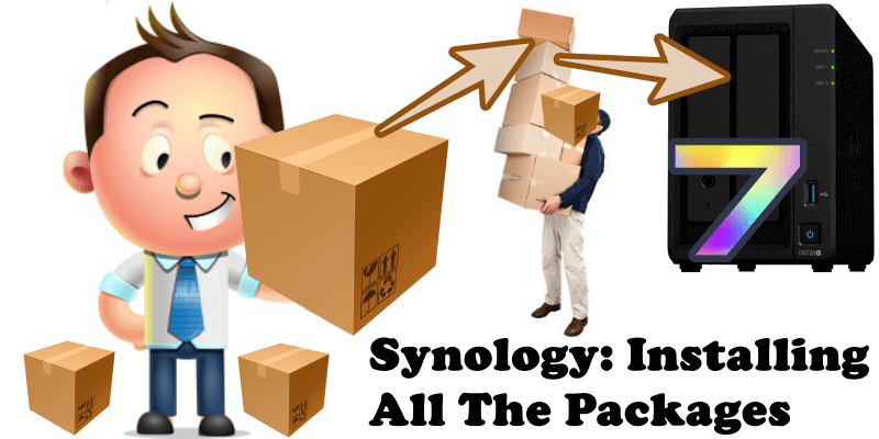 Synology Installing All The Packages