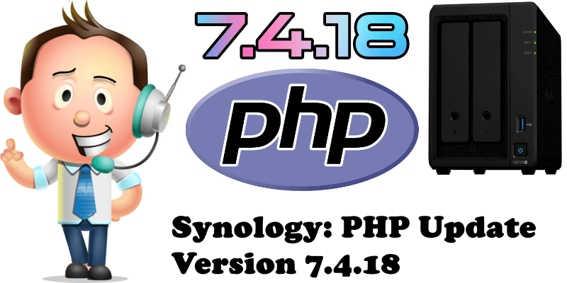 Synology PHP Update Version 7.4.18