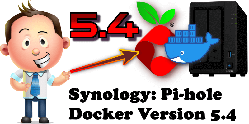 Synology Pi-hole Docker Version 5.4