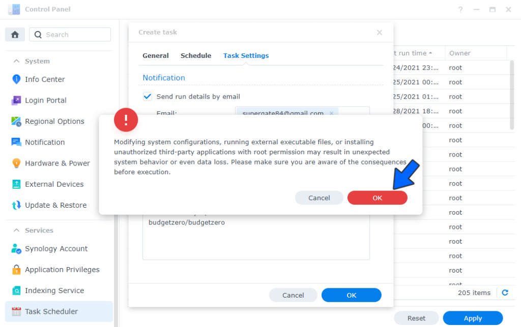 How to Install Budget Zero on Your Synology NAS – Marius Hosting