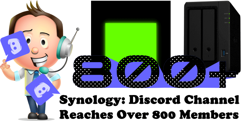 Synology Discord Channel Reaches Over 800 Members