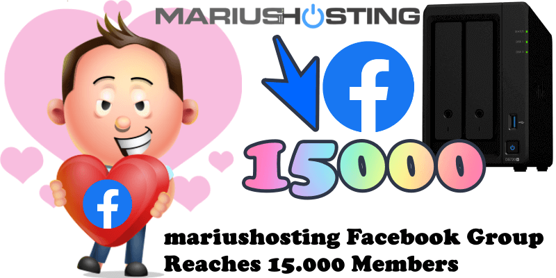 mariushosting Facebook Group Reaches 15.000 Members