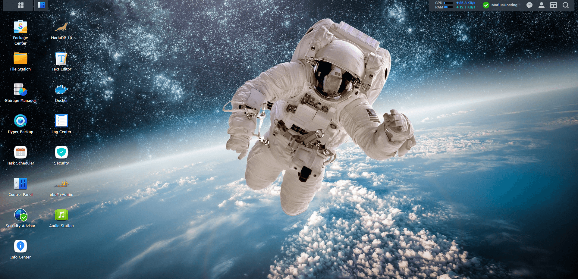 Synology: Astronaut Wallpapers For DSM