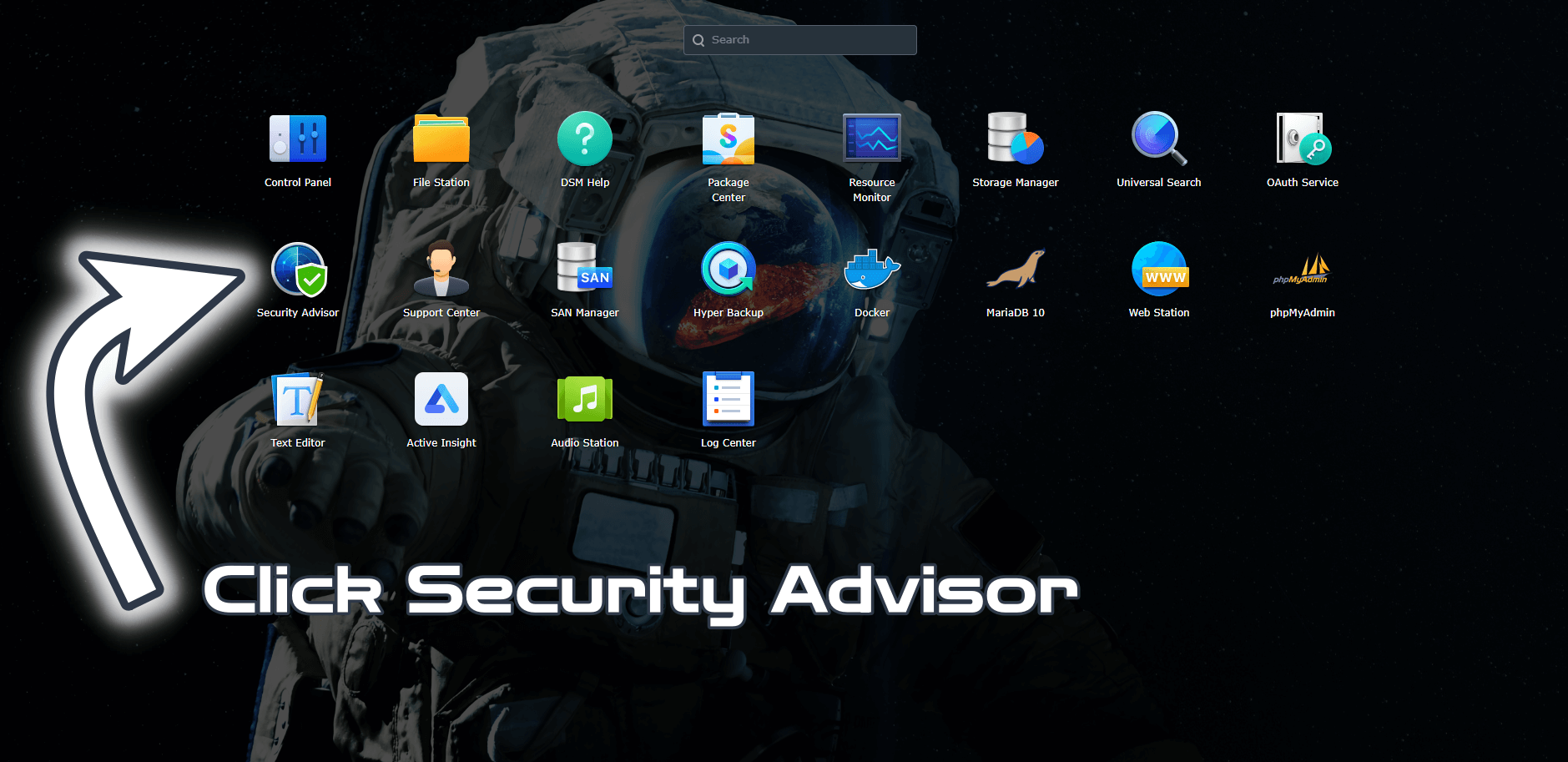 Security Advisor Synology 2
