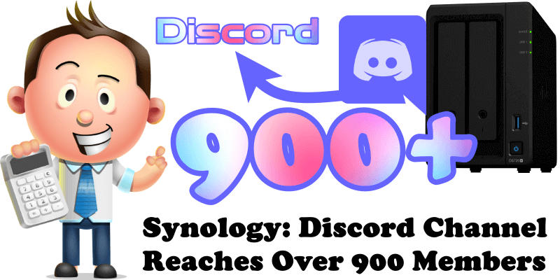 Synology Discord Channel Reaches Over 800 Members