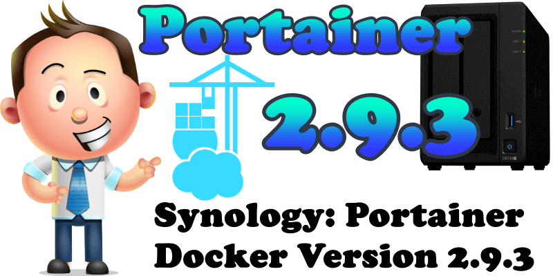 Synology Portainer Docker Version 2.9.3