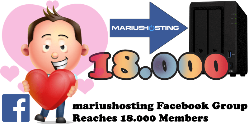 mariushosting Facebook Group Reaches 18.000 Members