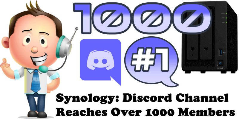Synology Discord Channel Reaches Over 1000 Members