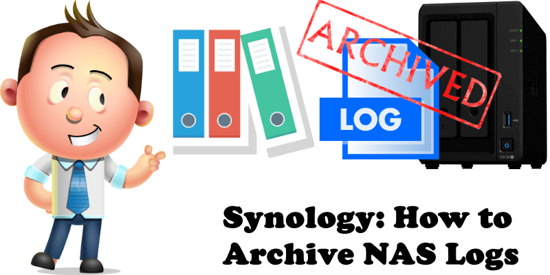 Synology How to Archive NAS Logs