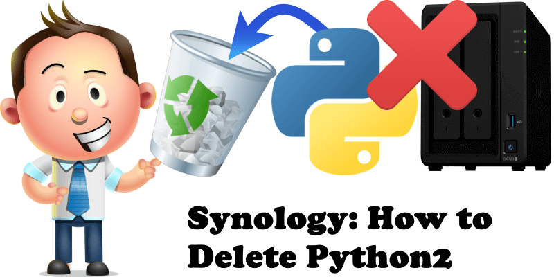 Synology How to Delete Python2