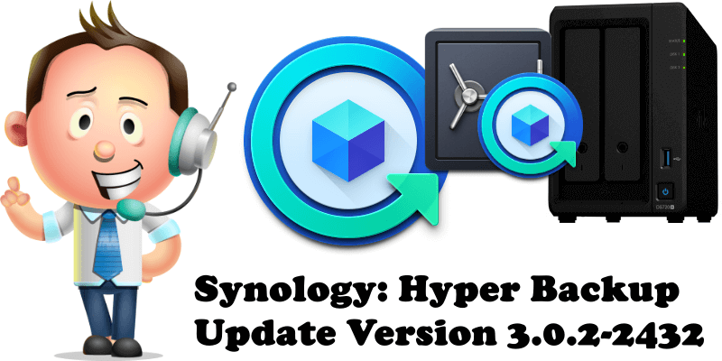Synology Hyper Backup Update Version 3.0.2-2432