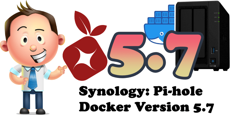 Synology Pi-hole Docker Version 5.7