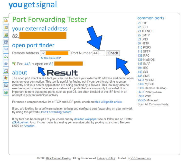 synology-online-port-forwarding-tester-marius-hosting