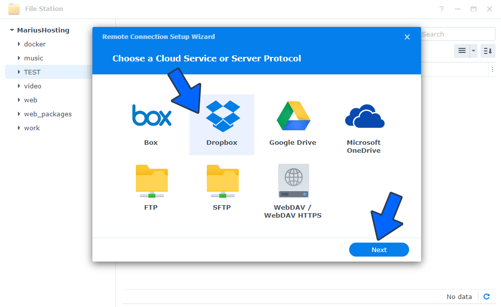 2 Connect Your Synology NAS to A Cloud Service on DSM 7