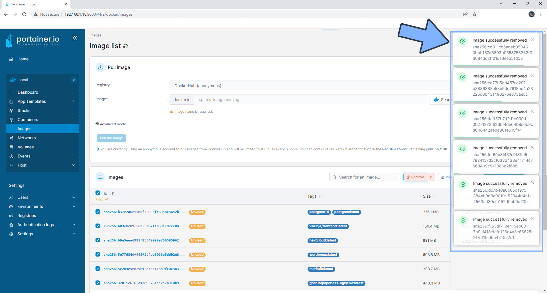 3 Synology NAS Clean Docker With Portainer