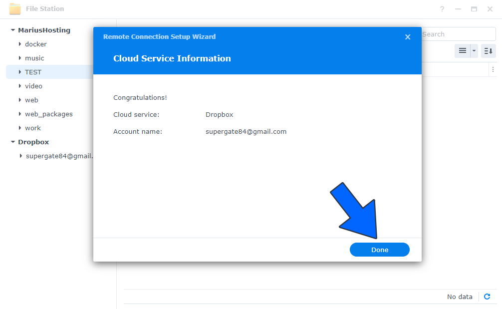 6 Connect Your Synology NAS to A Cloud Service on DSM 7