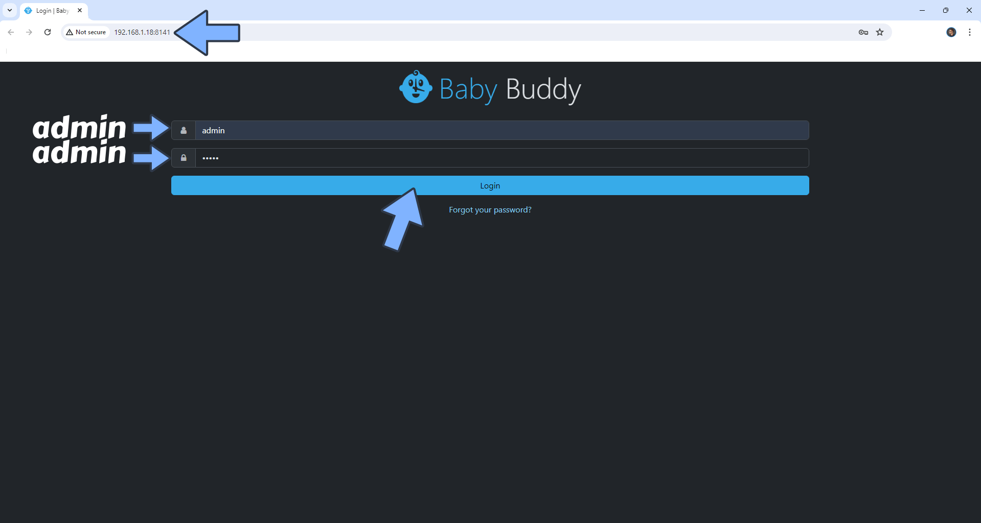 Baby Buddy Synology NAS Set up 6 new 2024