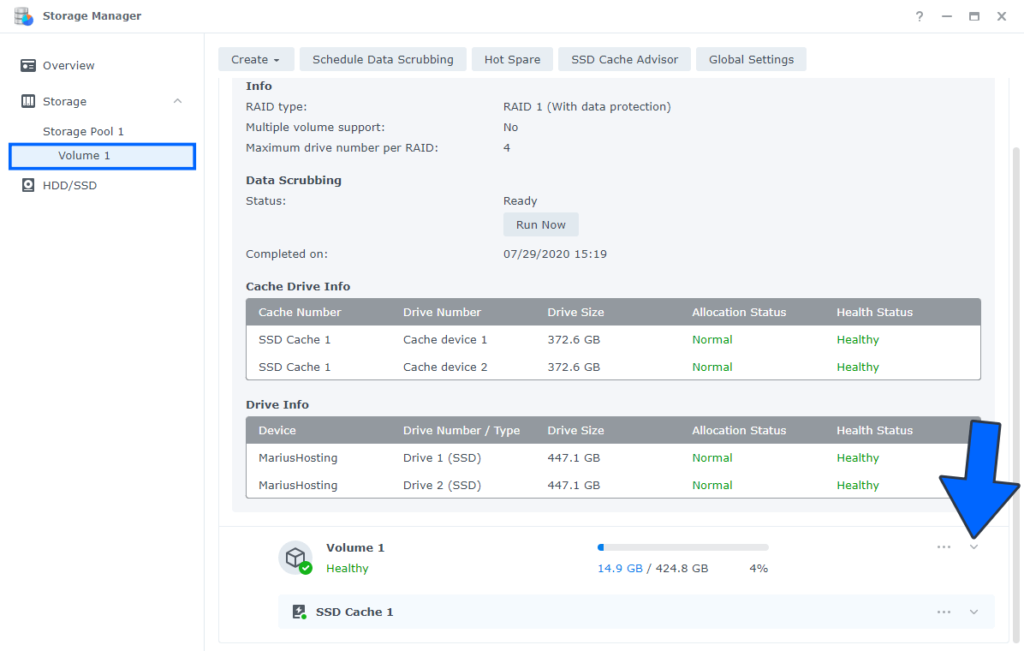 Synology How to Determine If You Use Btrfs or Ext4 Marius Hosting
