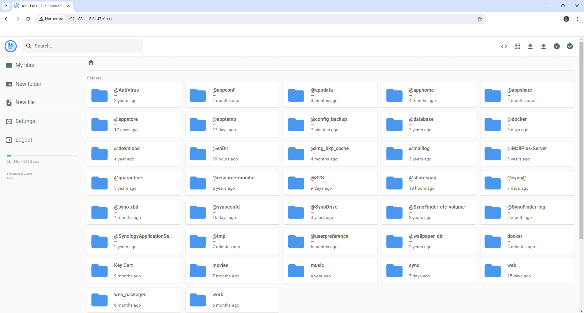 File Browser Synology NAS Set up 8 new 2024