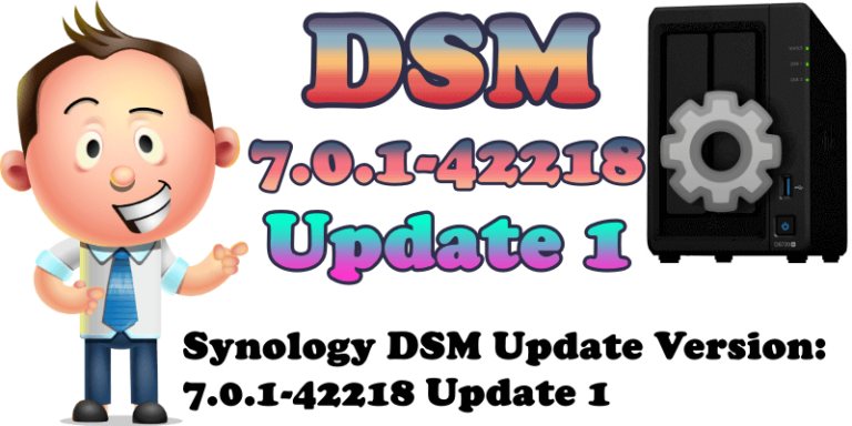 synology update dsm 6.1.3 minimserver