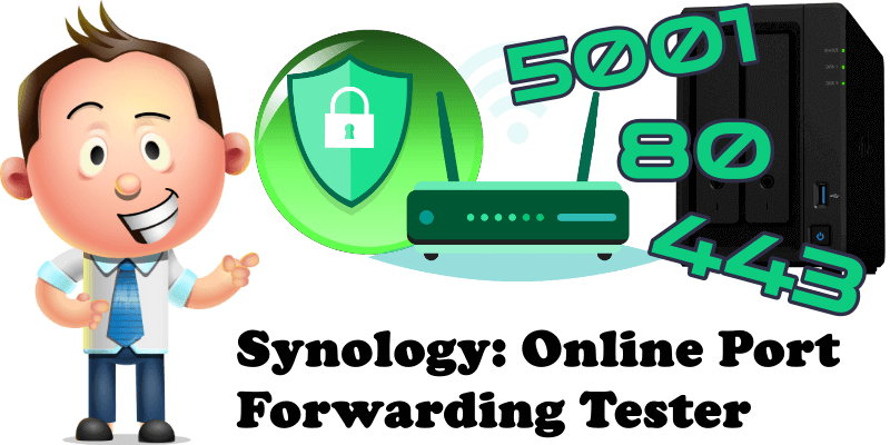 Synology Online Port Forwarding Tester