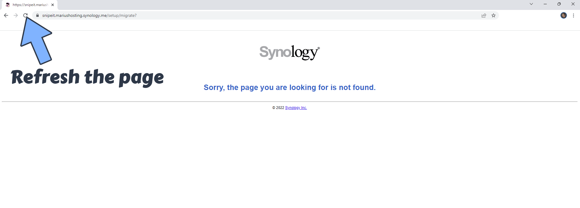 Snipe-IT Synology NAS Set up 12 new 2023