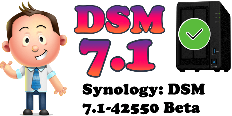 Synology DSM 7.1-42550 Beta