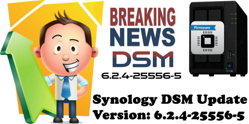 Synology DSM Update Version 6.2.4-25556-5