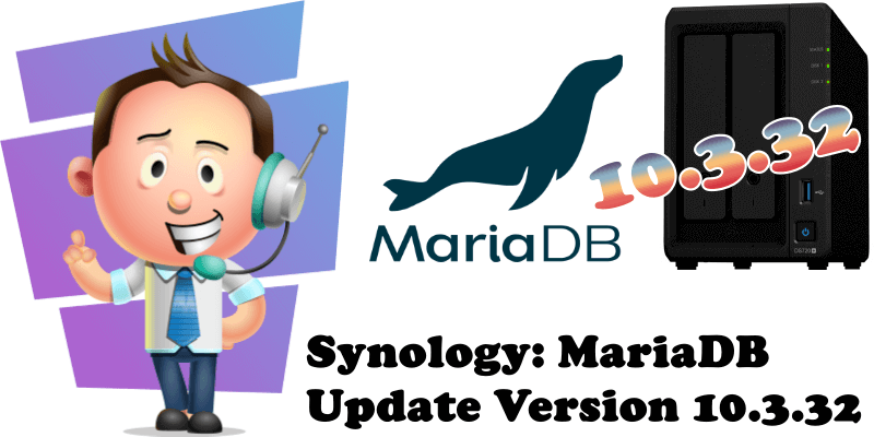 Synology MariaDB Update Version 10.3.32