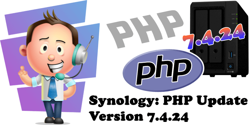 Synology PHP Update Version 7.4.24