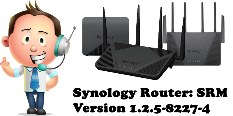 Synology Router SRM Version 1.2.5-8227-4