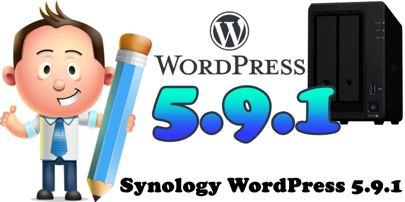 Synology WordPress 5.9.1