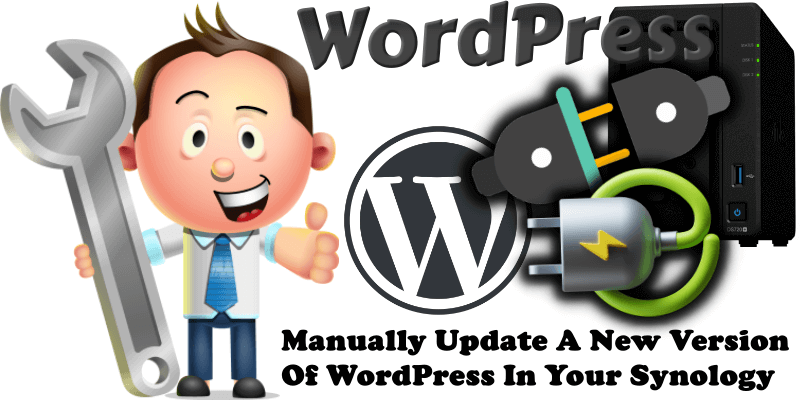 Manually Update A New Version Of WordPress In Your Synology