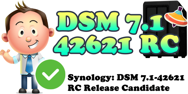 Synology DSM 7.1-42621 RC Release Candidate
