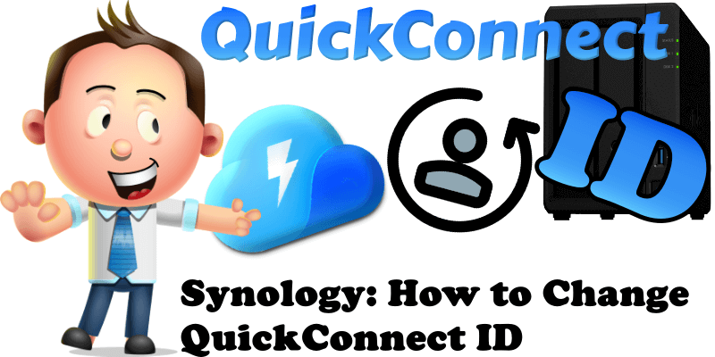 Synology How to Change QuickConnect ID