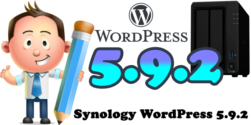 Synology WordPress 5.9.2