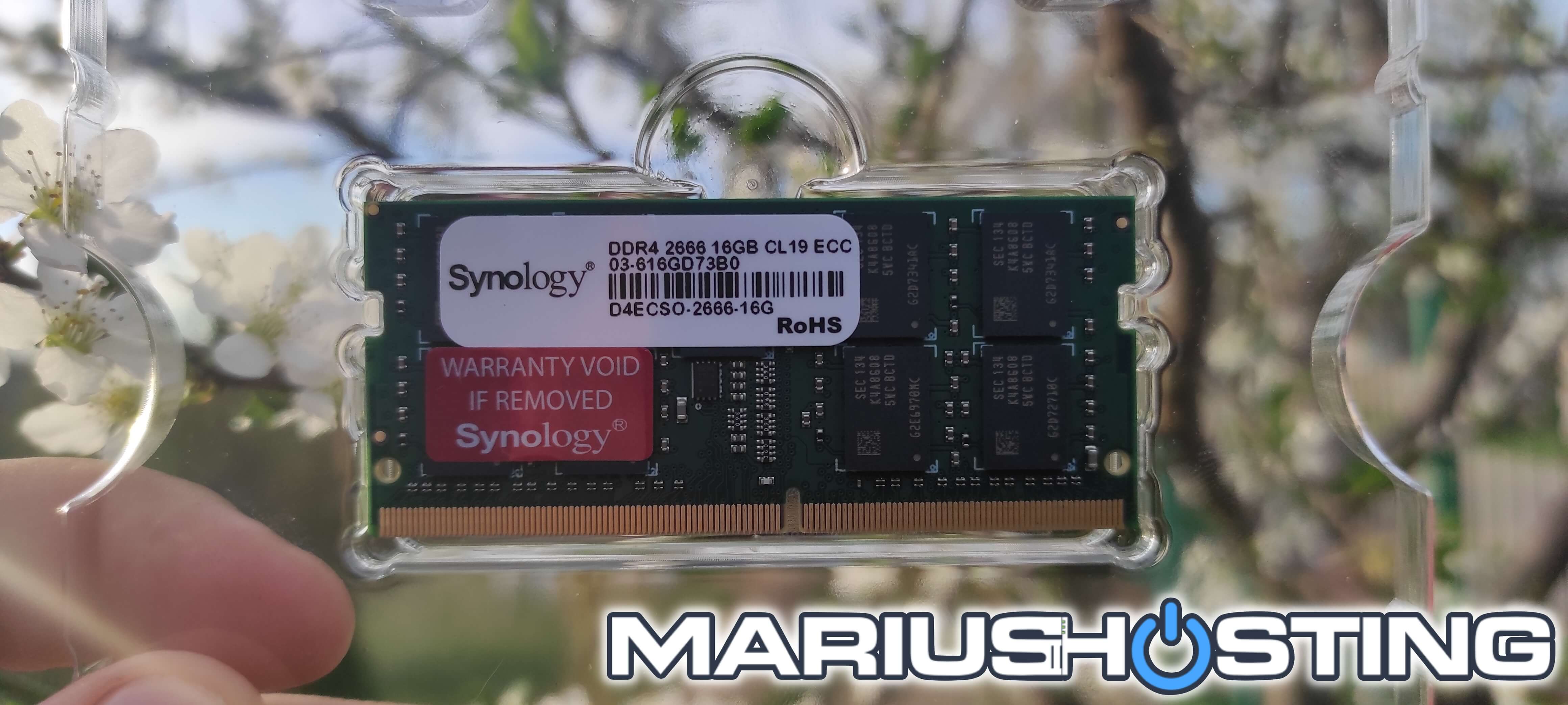 6 Synology RAM D4ECSO 16GB 2666