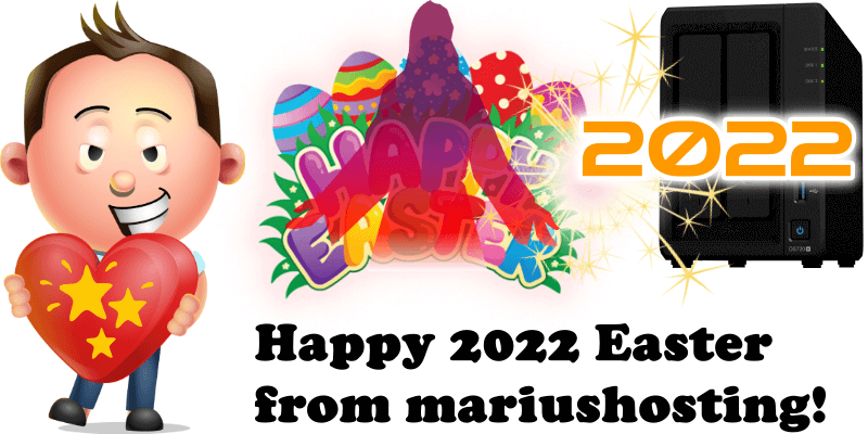 Happy 2022 Easter from mariushosting!